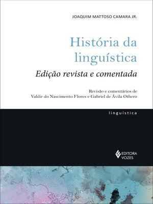 cover image of História da linguística